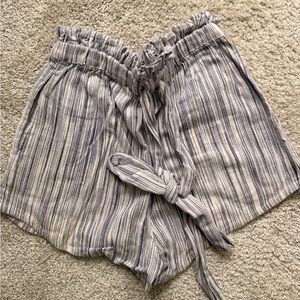Amuse Society Striped Woven Shorts